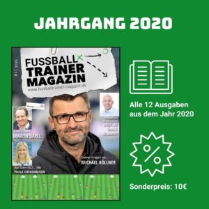 Fussballtrainer Magazin Jahrgang 2020: 12 Ausgaben mit mehr als 500 Seiten Trainerwissen