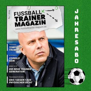 Fussballtrainer Magazin Abo: Nur zwei Euro pro Ausgabe inklusive DIN A5 CoachBook